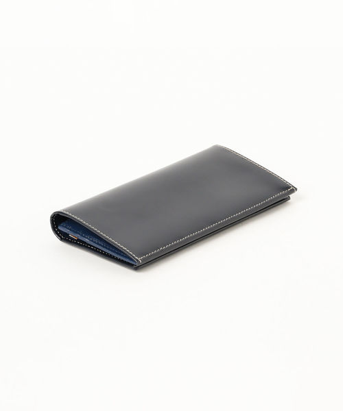 ETTINGER(エッティンガー)の「ETTINGER / ドレスロングウォレット(財布・メンズ・ネイビー・ONE SIZE)」の4枚目の写真