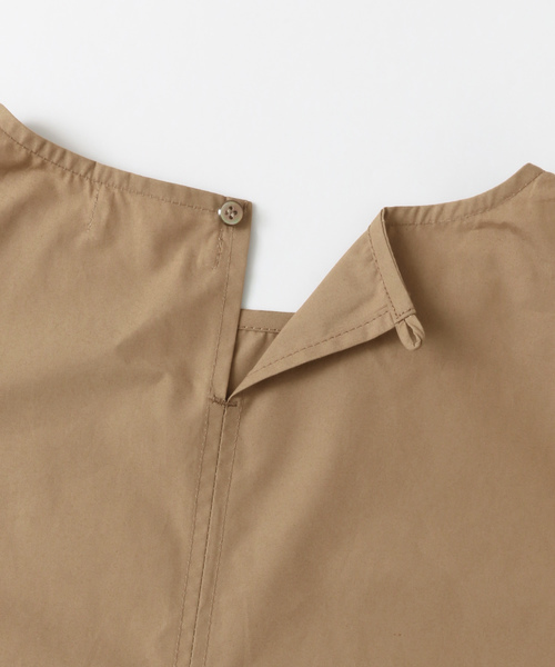 かぐれ（カグレ）の「タイプライターコクーンワンピース（ワンピース・レディース・ベージュ/ネイビー・FREE）」の17枚目の写真