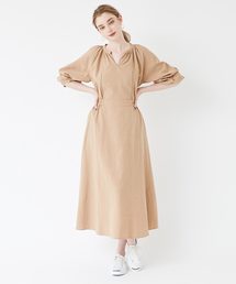 はしごレースマキシワンピース
