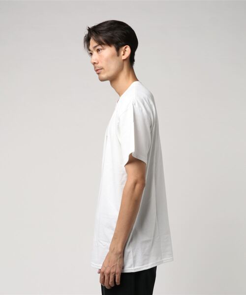 ENER（イーエヌイーアール）の「Tシャツ ”Bird man”（Tシャツ/カットソー・メンズ・ホワイト/ブラック/パープル/グレー/ブルー・MEDIUM/LARGE/X-LARGE）」の6枚目の写真