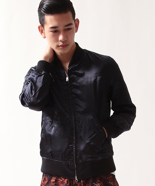 MONKEY TIME(モンキータイム)の「<MT×nowartt>∴REV ZIP BLOUSON/ブルゾン (LB)◆(ブルゾン・メンズ・ブラック/パープル・SMALL/MEDIUM/LARGE)」の7枚目の写真