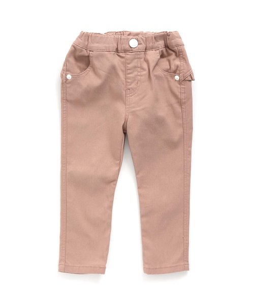 apres les cours(アプレレクール)の「後ろフリルストレートパンツ 10分丈(その他パンツ・キッズ・ネイビー/サーモンピンク/グレー・120/130/80/110/100/90/140)」の3枚目の写真