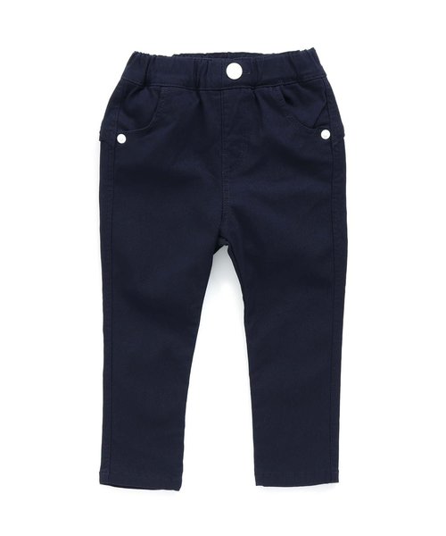 apres les cours(アプレレクール)の「後ろフリルストレートパンツ 10分丈(その他パンツ・キッズ・ネイビー/サーモンピンク/グレー・120/130/80/110/100/90/140)」の6枚目の写真
