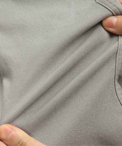 apres les cours(アプレレクール)の「後ろフリルストレートパンツ 10分丈(その他パンツ・キッズ・ネイビー/サーモンピンク/グレー・120/130/80/110/100/90/140)」の8枚目の写真