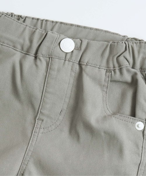 apres les cours(アプレレクール)の「後ろフリルストレートパンツ 10分丈(その他パンツ・キッズ・ネイビー/サーモンピンク/グレー・120/130/80/110/100/90/140)」の14枚目の写真