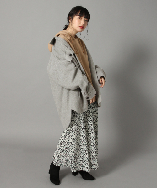 LOWRYS FARM（ローリーズファーム）の「フラワーマーメイドスカート　824845（スカート・レディース・ブラック/オフホワイト/イエロー/グリーン・FREE）」の12枚目の写真