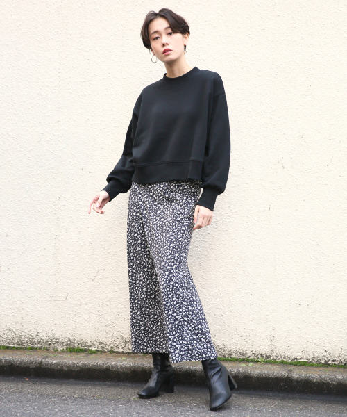 LOWRYS FARM（ローリーズファーム）の「フラワーマーメイドスカート　824845（スカート・レディース・ブラック/オフホワイト/イエロー/グリーン・FREE）」の18枚目の写真