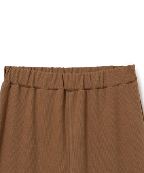 SHIPS（シップス）の「ジャージーテレコパンツ（その他パンツ・レディース・ナチュラル/ブラック/ブラウン・ONE SIZE）」の10枚目の写真