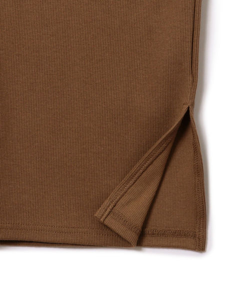 SHIPS（シップス）の「ジャージーテレコパンツ（その他パンツ・レディース・ナチュラル/ブラック/ブラウン・ONE SIZE）」の6枚目の写真