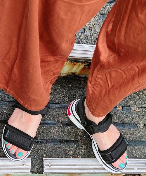 Sugar シュガーシュガー のファッション セール サンダル シューズ 軽量 大人気 Sugar ベルクロスポーツサンダル 19ss Sugarsugar シュガーシュガー サンダル Sugar