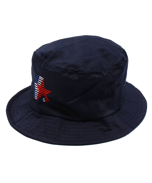 BEAMS BOY（ビームスボーイ）の「INFIELDER DESIGN / Bucket Hat（ハット・レディース・ベージュ/ネイビー・ONE SIZE）」の2枚目の写真