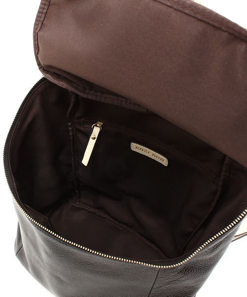 ROSE BUD(ローズバッド)の「M02343 2TONE SQUARE BACKPACK(バックパック/リュック・レディース・アイボリー/ブラック・ONE SIZE)」の4枚目の写真