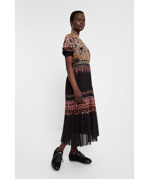 Desigual(デシグアル)の「スカートクロップド ALEXANDRA(スカート・レディース・ブラック・2L/3L/S/M/L/4L)」の3枚目の写真