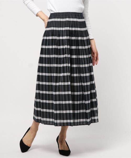 IENA【イエナ】ウールチェック柄スカート（リバーシブル） セール】リバーシブルスカート◇（スカート）｜IENA（イエナ）の