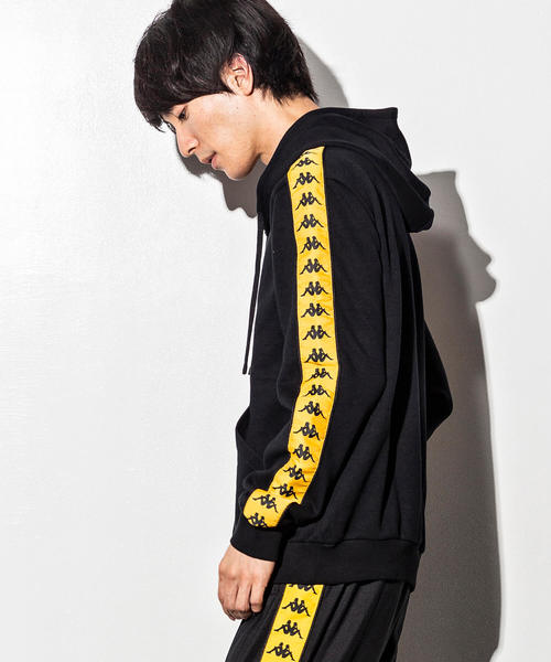 セール】Kappa(カッパ)BANDA OMINI ロゴラインパーカー