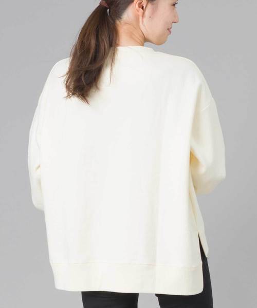 OMNES（オムネス）の「裏起毛スウェット袖ボリュームプルオーバー（スウェット・レディース・チャコールグレー/ベージュ/ブラウン/グレー/ホワイト系その他・FREE）」の19枚目の写真