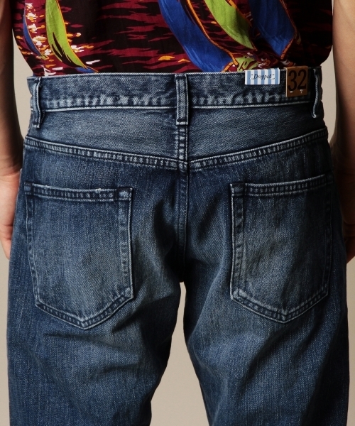 BEAUTY&YOUTH UNITED ARROWS（ビューティーアンドユースユナイテッドアローズ）の「BY  デニム クラッシュ 5ポケット パンツ◆（デニムパンツ・メンズ・コバルトブルー・30inch/28inch/32inch/34inch）」の6枚目の写真