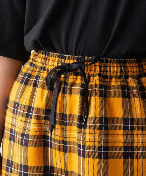 WEGO（ウィゴー）の「WEGO/チェックワイドパンツ（その他パンツ・レディース・ブラウン系その他2/パープル系その他2/イエロー系その他3・FREE）」の18枚目の写真