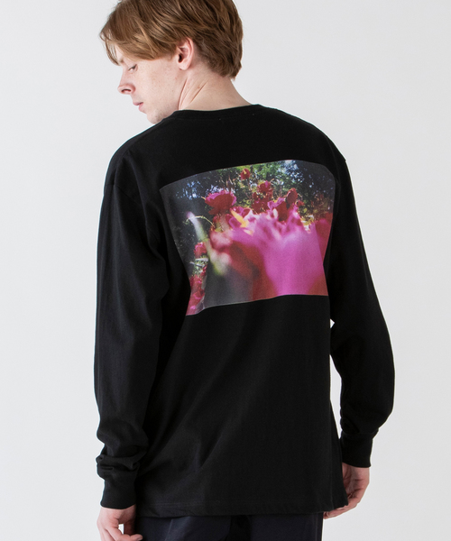 rehacer(レアセル)の「rehacer : × Maki KAORU - Journal #37 L/S T / マキカオルコラボ ジャーナル#37 ロングスリーブ Tシャツ メイドインジャパン(Tシャツ/カットソー・メンズ・ホワイト/ブラック・SMALL/MEDIUM/LARGE/X-LARGE)」の1枚目の写真