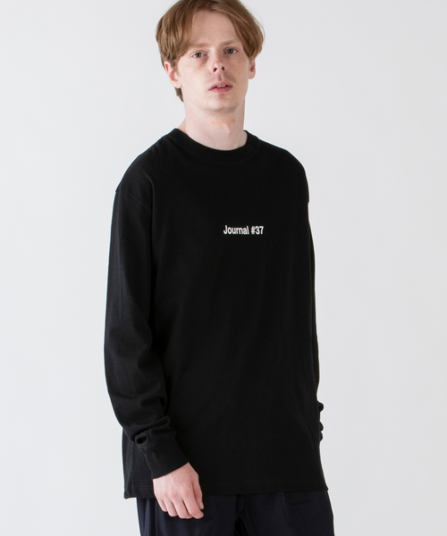 rehacer(レアセル)の「rehacer : × Maki KAORU - Journal #37 L/S T / マキカオルコラボ ジャーナル#37 ロングスリーブ Tシャツ メイドインジャパン(Tシャツ/カットソー・メンズ・ホワイト/ブラック・SMALL/MEDIUM/LARGE/X-LARGE)」の9枚目の写真