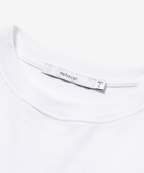 rehacer(レアセル)の「rehacer : × Maki KAORU - Journal #37 L/S T / マキカオルコラボ ジャーナル#37 ロングスリーブ Tシャツ メイドインジャパン(Tシャツ/カットソー・メンズ・ホワイト/ブラック・SMALL/MEDIUM/LARGE/X-LARGE)」の5枚目の写真