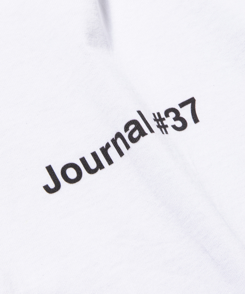 rehacer(レアセル)の「rehacer : × Maki KAORU - Journal #37 L/S T / マキカオルコラボ ジャーナル#37 ロングスリーブ Tシャツ メイドインジャパン(Tシャツ/カットソー・メンズ・ホワイト/ブラック・SMALL/MEDIUM/LARGE/X-LARGE)」の6枚目の写真