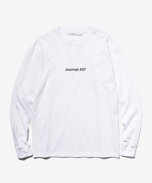 rehacer(レアセル)の「rehacer : × Maki KAORU - Journal #37 L/S T / マキカオルコラボ ジャーナル#37 ロングスリーブ Tシャツ メイドインジャパン(Tシャツ/カットソー・メンズ・ホワイト/ブラック・SMALL/MEDIUM/LARGE/X-LARGE)」の10枚目の写真