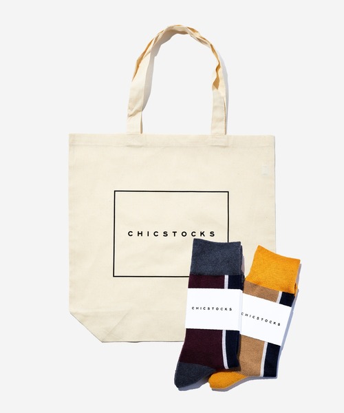 CHICSTOCKS（シックストックス）の「ソックス２足セット（トートバッグ付き）（ソックス/靴下・メンズ・その他17/その他18/その他19/その他20/その他1/その他2/その他3/その他4/その他5/その他6/その他7/その他8/その他9/その他10/その他11/その他12/その他13/その他14/その他15/その他16・SMALL/MEDIUM/LARGE）」の12枚目の写真