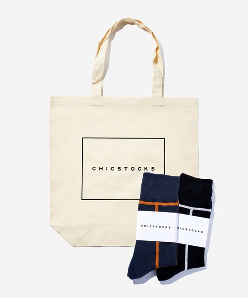 CHICSTOCKS（シックストックス）の「ソックス２足セット（トートバッグ付き）（ソックス/靴下・メンズ・その他17/その他18/その他19/その他20/その他1/その他2/その他3/その他4/その他5/その他6/その他7/その他8/その他9/その他10/その他11/その他12/その他13/その他14/その他15/その他16・SMALL/MEDIUM/LARGE）」の16枚目の写真