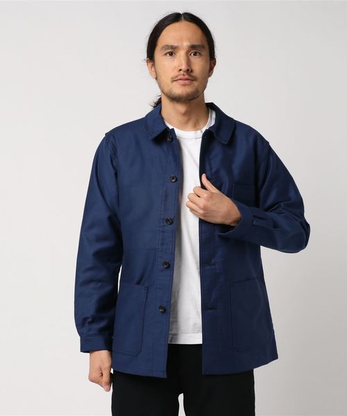 le sans pareil モールスキン ジャケット ネイビー 40 le sans pareil