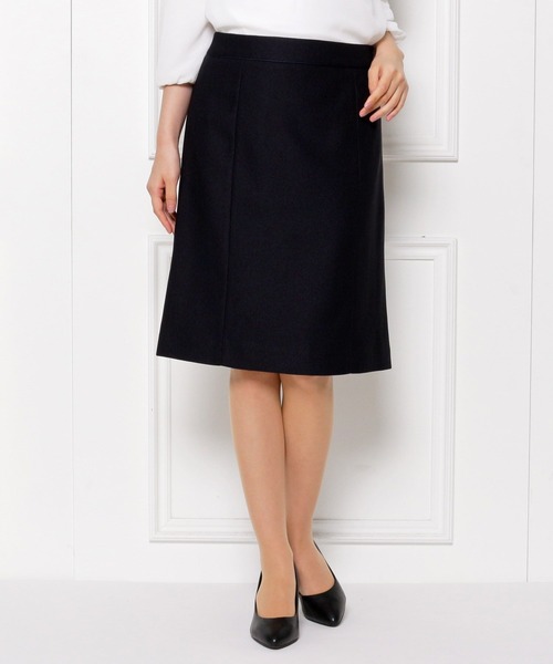 SHOO・LA・RUE（シューラルー）の「【S-5L/洗える】らくドビースカート（スカート・レディース・ナチュラル/ダークネイビー/ベージュ系その他4/ネイビー系6・01/02/03/04/05/06/07）」の4枚目の写真