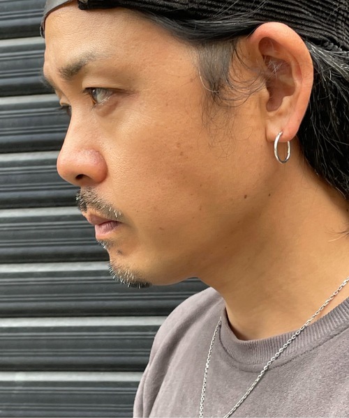 VIVIFY(ビビファイ)の「Hoop Pierce(L)/ピアス/フープ(L)(ピアス(片耳用)・メンズ・シルバー/シルバー系その他2/シルバー系その他3・FREE)」の12枚目の写真
