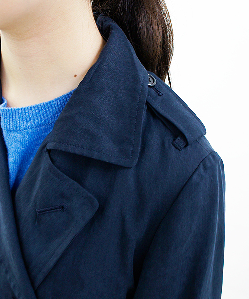 CIAOPANIC（チャオパニック）の「【Ciaopanic】ロングトレンチコート（トレンチコート・レディース・ベージュ/ネイビー・FREE）」の7枚目の写真