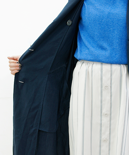 CIAOPANIC（チャオパニック）の「【Ciaopanic】ロングトレンチコート（トレンチコート・レディース・ベージュ/ネイビー・FREE）」の3枚目の写真