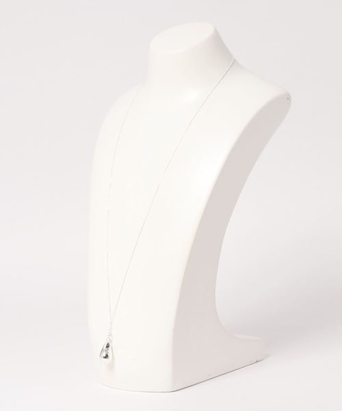 DONOBAN（ドノバン）の「シルバー925 ビッグティアドロップネックレス [E]（ネックレス・レディース・シルバー/ゴールド・ONESIZE）」の4枚目の写真