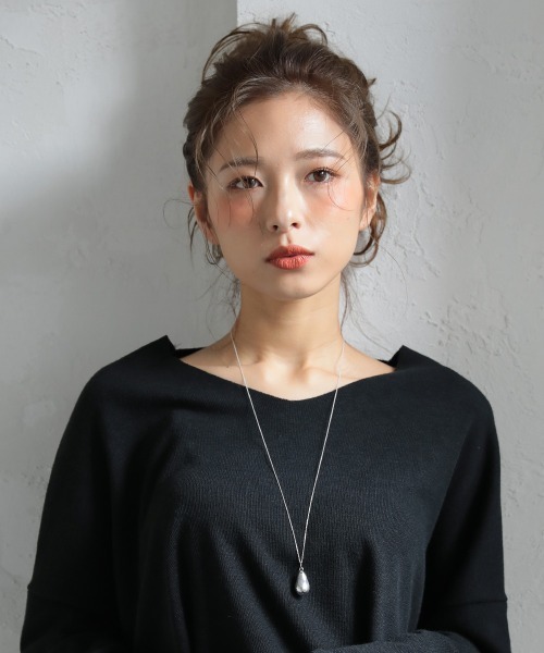 DONOBAN（ドノバン）の「シルバー925 ビッグティアドロップネックレス [E]（ネックレス・レディース・シルバー/ゴールド・ONESIZE）」の20枚目の写真