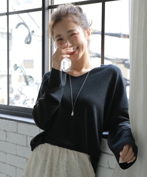 DONOBAN（ドノバン）の「シルバー925 ビッグティアドロップネックレス [E]（ネックレス・レディース・シルバー/ゴールド・ONESIZE）」の19枚目の写真