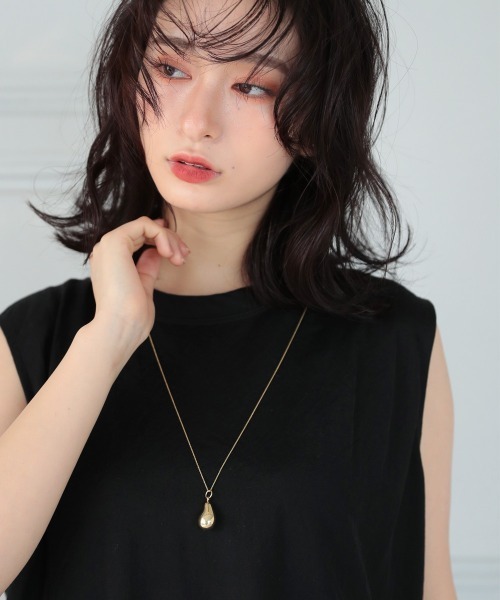 DONOBAN（ドノバン）の「シルバー925 ビッグティアドロップネックレス [E]（ネックレス・レディース・シルバー/ゴールド・ONESIZE）」の15枚目の写真