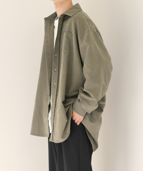 PairPair（ペアペア）の「バックプリントロングシャツ（シャツ