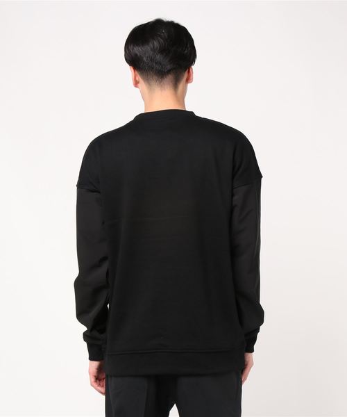 Mountain Mania(マウンテンマニア)の「Mountain Mania/FRONT POCKET CREW NECK "COLOR LOGO"(スウェット・メンズ・ベージュ/ブラック/ダークグリーン・XL/M/L)」の5枚目の写真