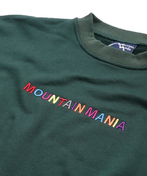 Mountain Mania(マウンテンマニア)の「Mountain Mania/FRONT POCKET CREW NECK "COLOR LOGO"(スウェット・メンズ・ベージュ/ブラック/ダークグリーン・XL/M/L)」の14枚目の写真