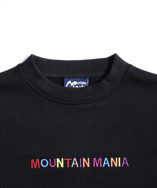 Mountain Mania(マウンテンマニア)の「Mountain Mania/FRONT POCKET CREW NECK "COLOR LOGO"(スウェット・メンズ・ベージュ/ブラック/ダークグリーン・XL/M/L)」の7枚目の写真