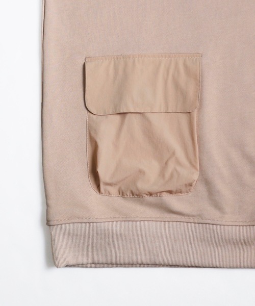 Mountain Mania(マウンテンマニア)の「Mountain Mania/FRONT POCKET CREW NECK "COLOR LOGO"(スウェット・メンズ・ベージュ/ブラック/ダークグリーン・XL/M/L)」の15枚目の写真