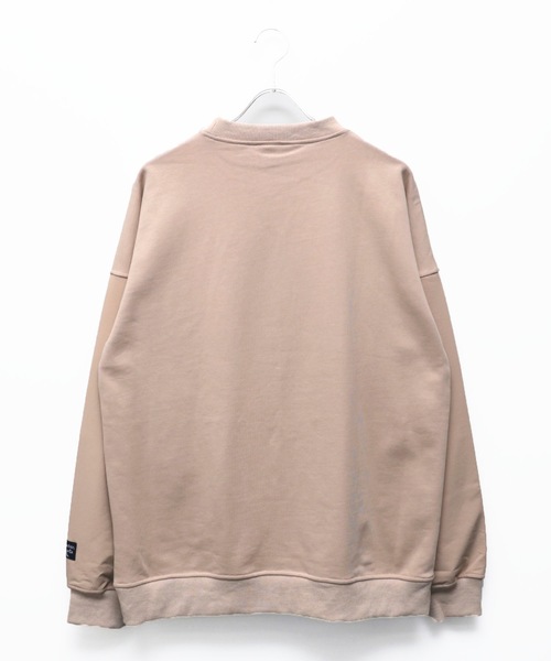 Mountain Mania(マウンテンマニア)の「Mountain Mania/FRONT POCKET CREW NECK "COLOR LOGO"(スウェット・メンズ・ベージュ/ブラック/ダークグリーン・XL/M/L)」の11枚目の写真
