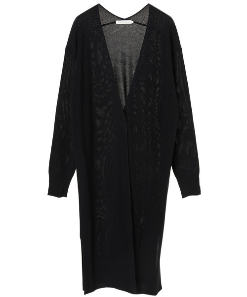 AMERICAN HOLIC（アメリカンホリック）の「バックＶ片畦ニュアンスカーディガン＊（カーディガン/ボレロ・レディース・ネイビー/カーキ/モカ/ライトベージュ・MEDIUM/LARGE）」の9枚目の写真