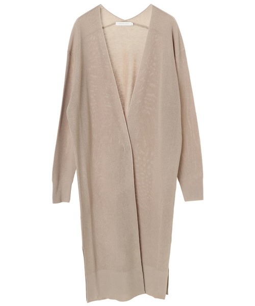 AMERICAN HOLIC（アメリカンホリック）の「バックＶ片畦ニュアンスカーディガン＊（カーディガン/ボレロ・レディース・ネイビー/カーキ/モカ/ライトベージュ・MEDIUM/LARGE）」の6枚目の写真