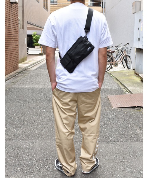 DOUBLE STEAL（ダブルスティール）の「Flap Shoulser Bag（ショルダーバッグ・メンズ・ブラック/グレー・FREE）」の10枚目の写真