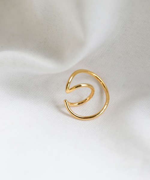 select MOCA（セレクトモカ）の「【ZOZO限定】ダブルツイストイヤーカフ（イヤーカフ・レディース・シルバー/ゴールド・FREE）」の9枚目の写真