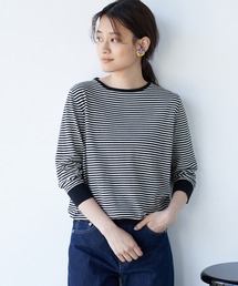 AMERICAN HOLIC | クルーネック強撚ニットプルオーバー＊(ニット/セーター)