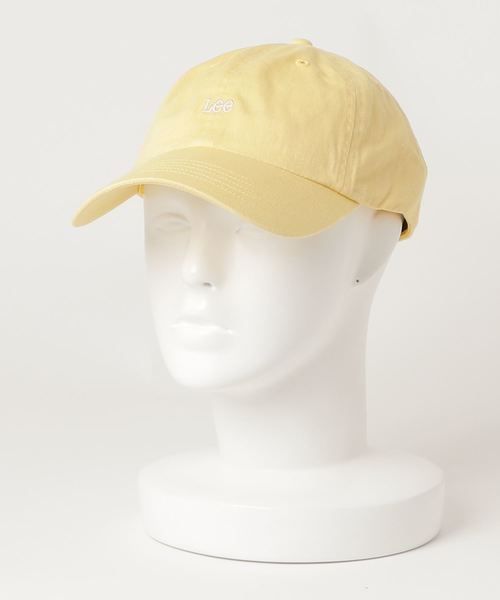 Lee(リー)の「リー COLOR COTTON TWILL 105176007 ローキャップ(キャップ・メンズ・ベビーピンク/ライトグリーン/ブルー/ライトイエロー/オレンジ・FREE)」の1枚目の写真